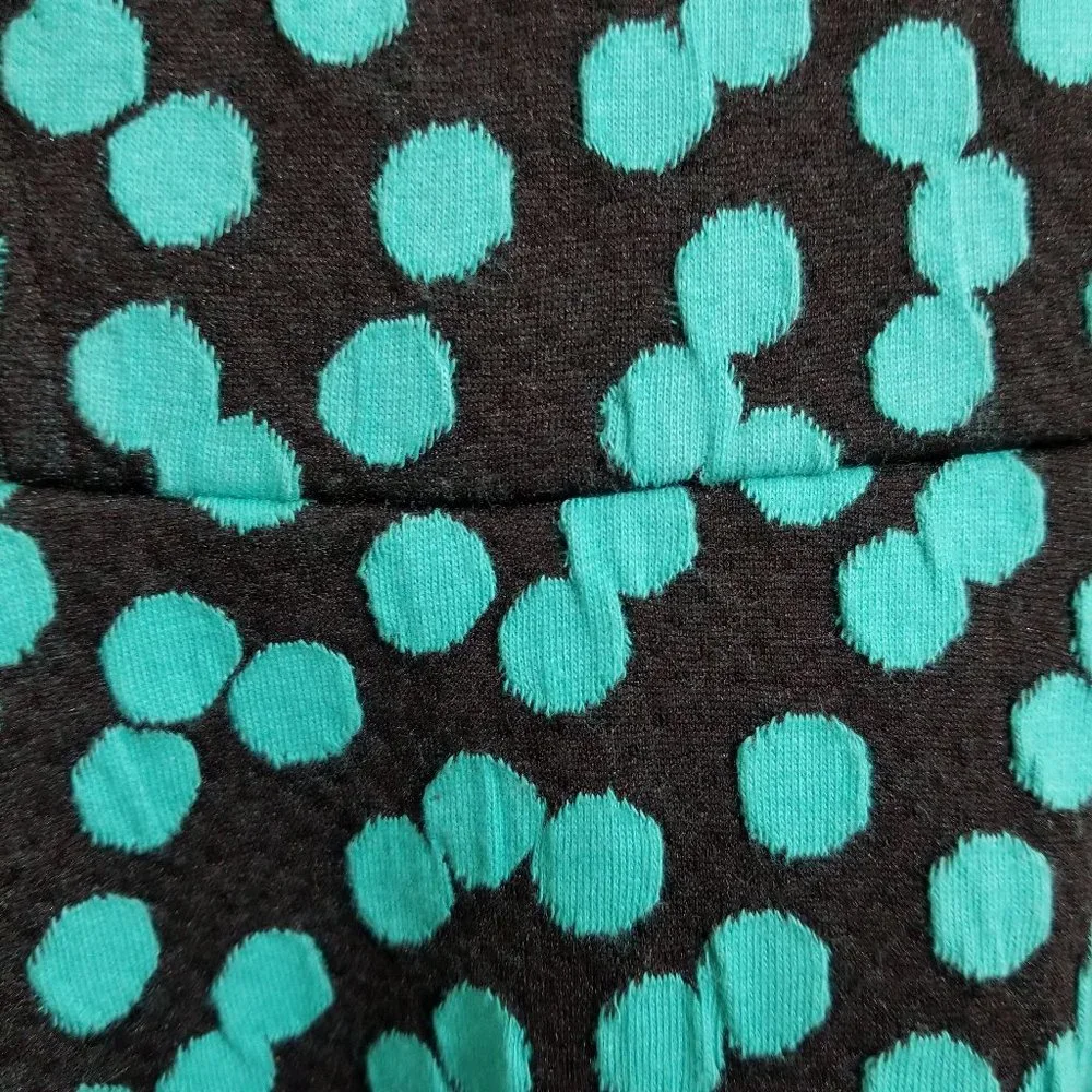 Kiddo by Katie dress Large polka dot print sleeveless fit & flare skater lined